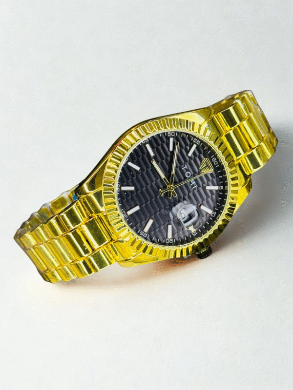 Tomi T-304 Men’s Luxury Stainless Steel Watch – Business Quartz Timepiece Gift Box Set